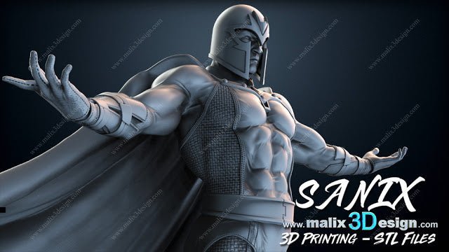 Magneto - Sanix3D - Dark Forge Arts