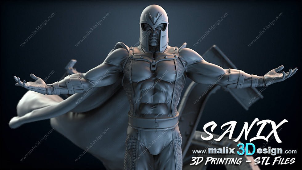 Magneto - Sanix3D - Dark Forge Arts