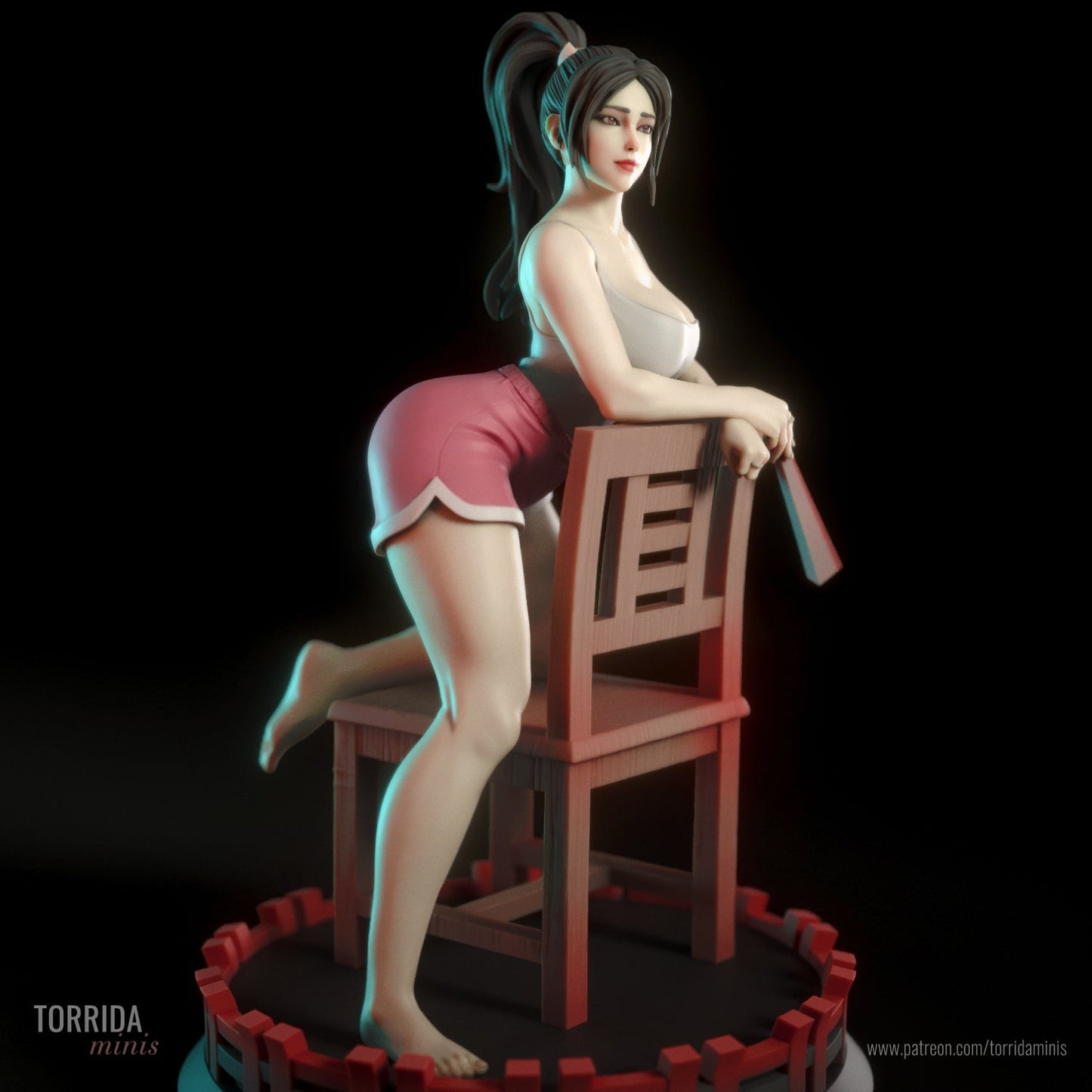 Mai Shiranui - Torrida Minis - Dark Forge Arts
