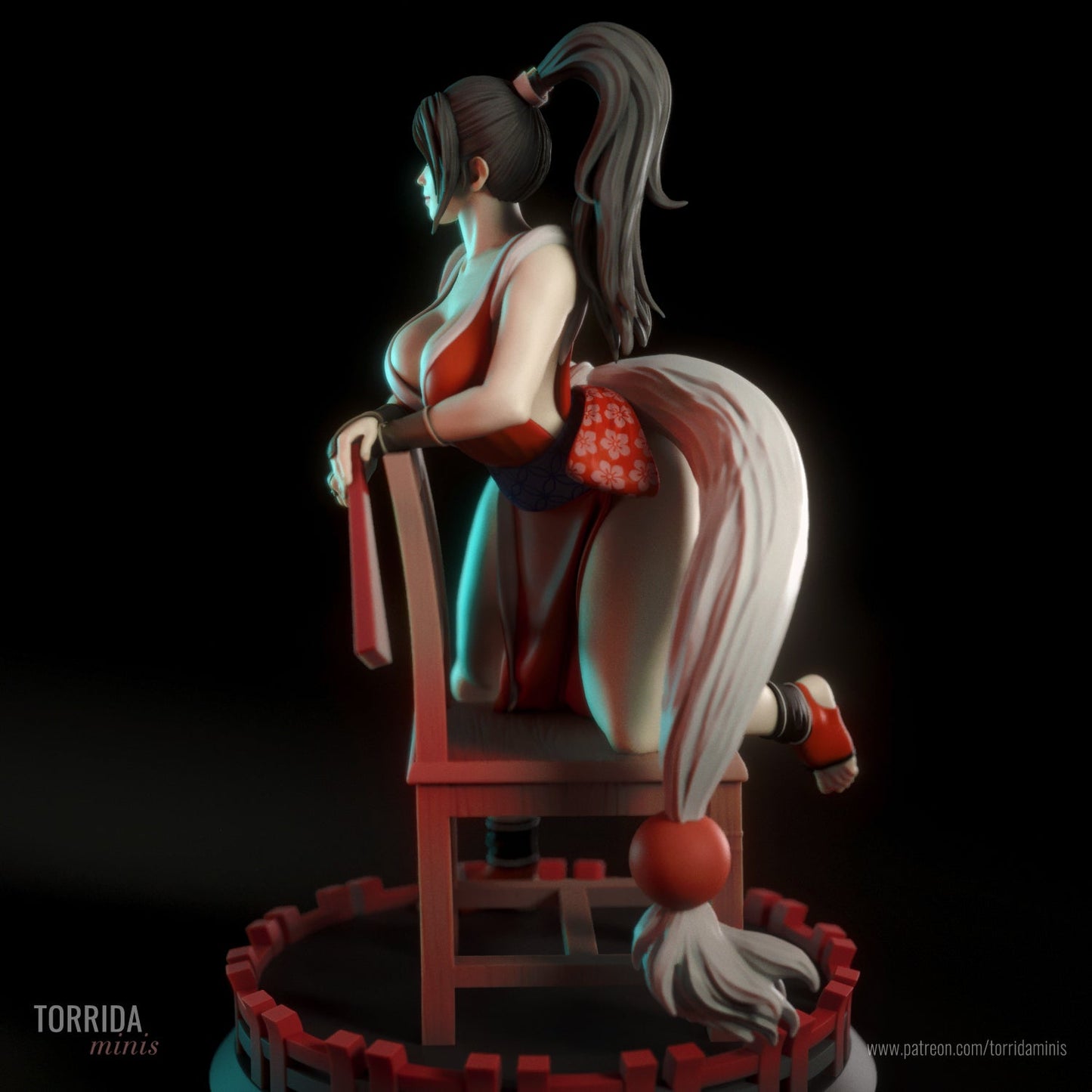 Mai Shiranui - Torrida Minis - Dark Forge Arts