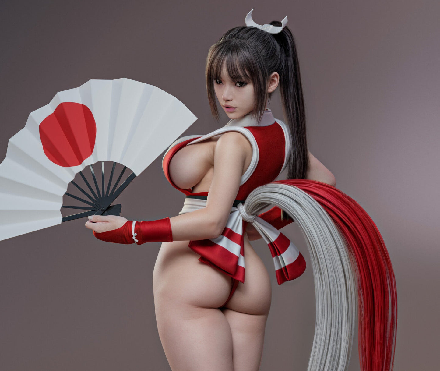 Mai Shiranui v1 - Abe3D - Dark Forge Arts