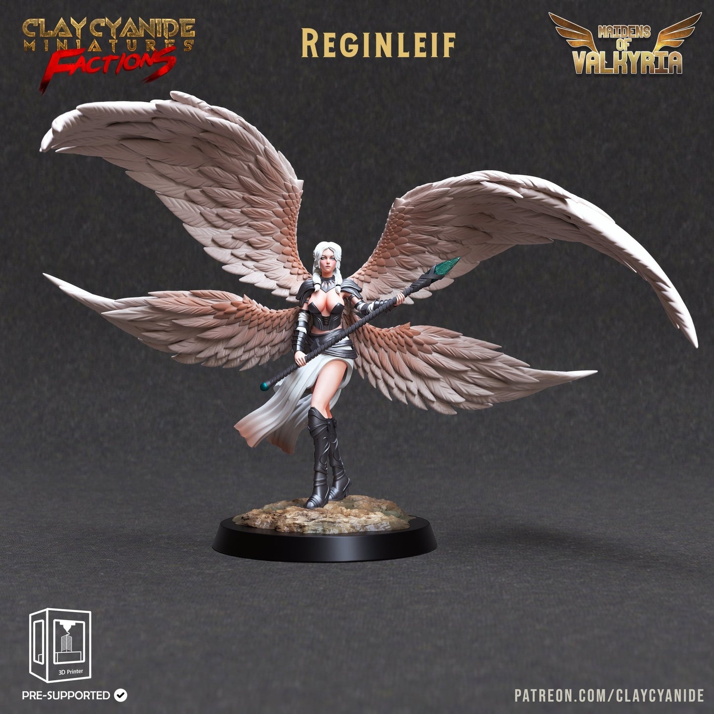 Maidens of Valkyria - ClayCyanide - Dark Forge Arts