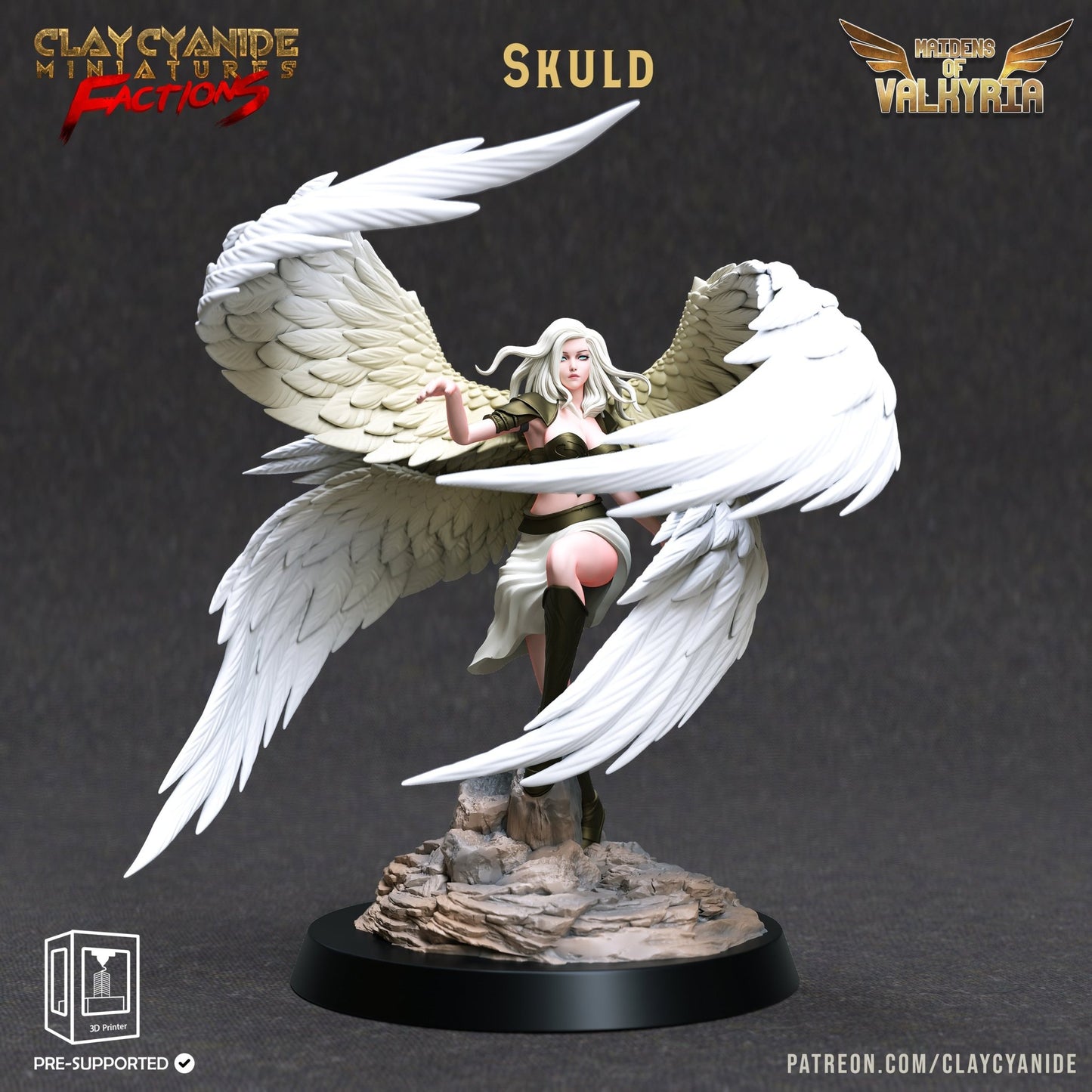 Maidens of Valkyria - ClayCyanide - Dark Forge Arts