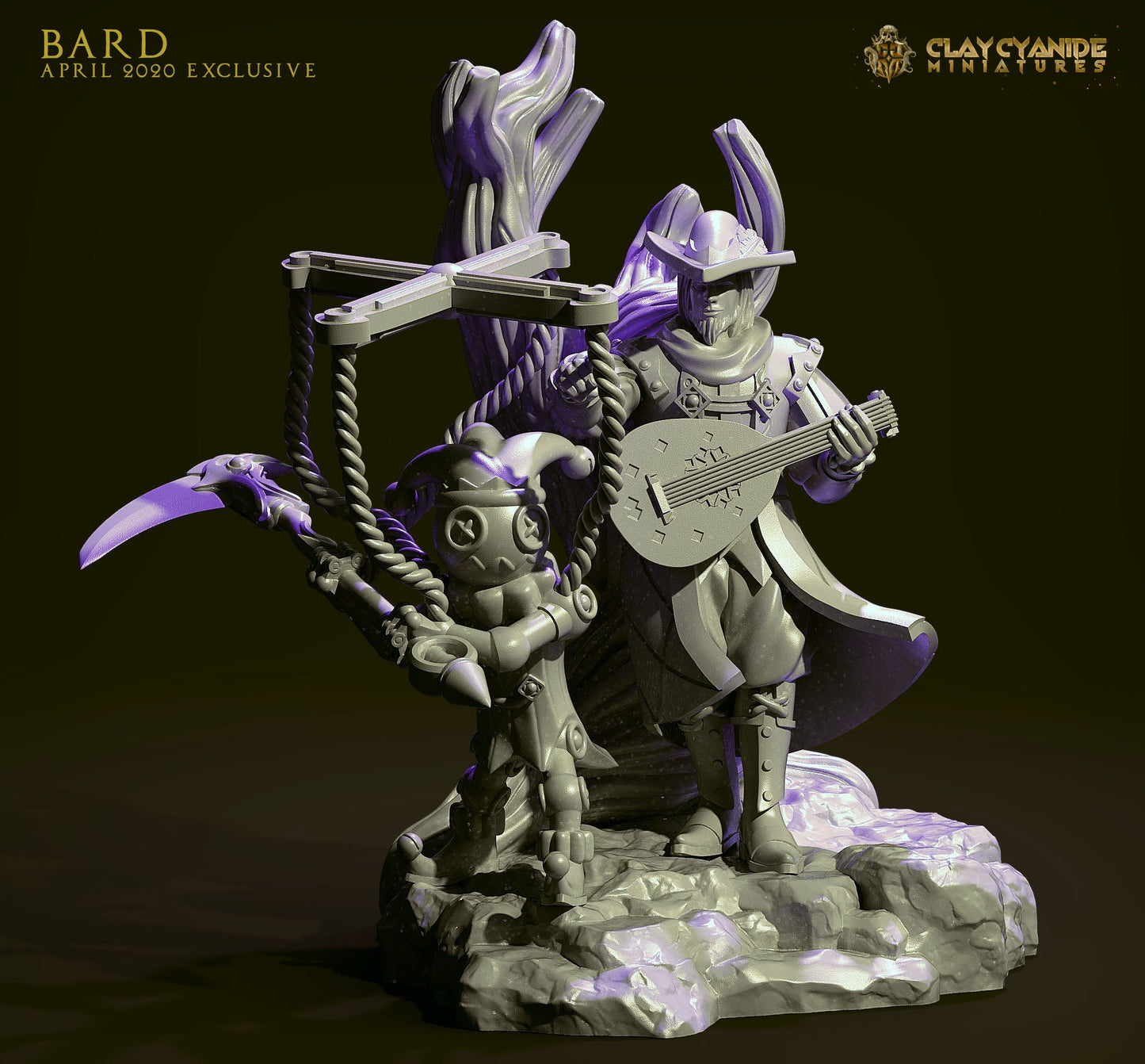Main Characters - ClayCyanide - Dark Forge Arts