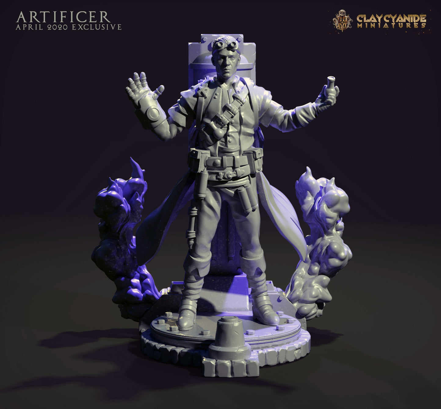 Main Characters - ClayCyanide - Dark Forge Arts