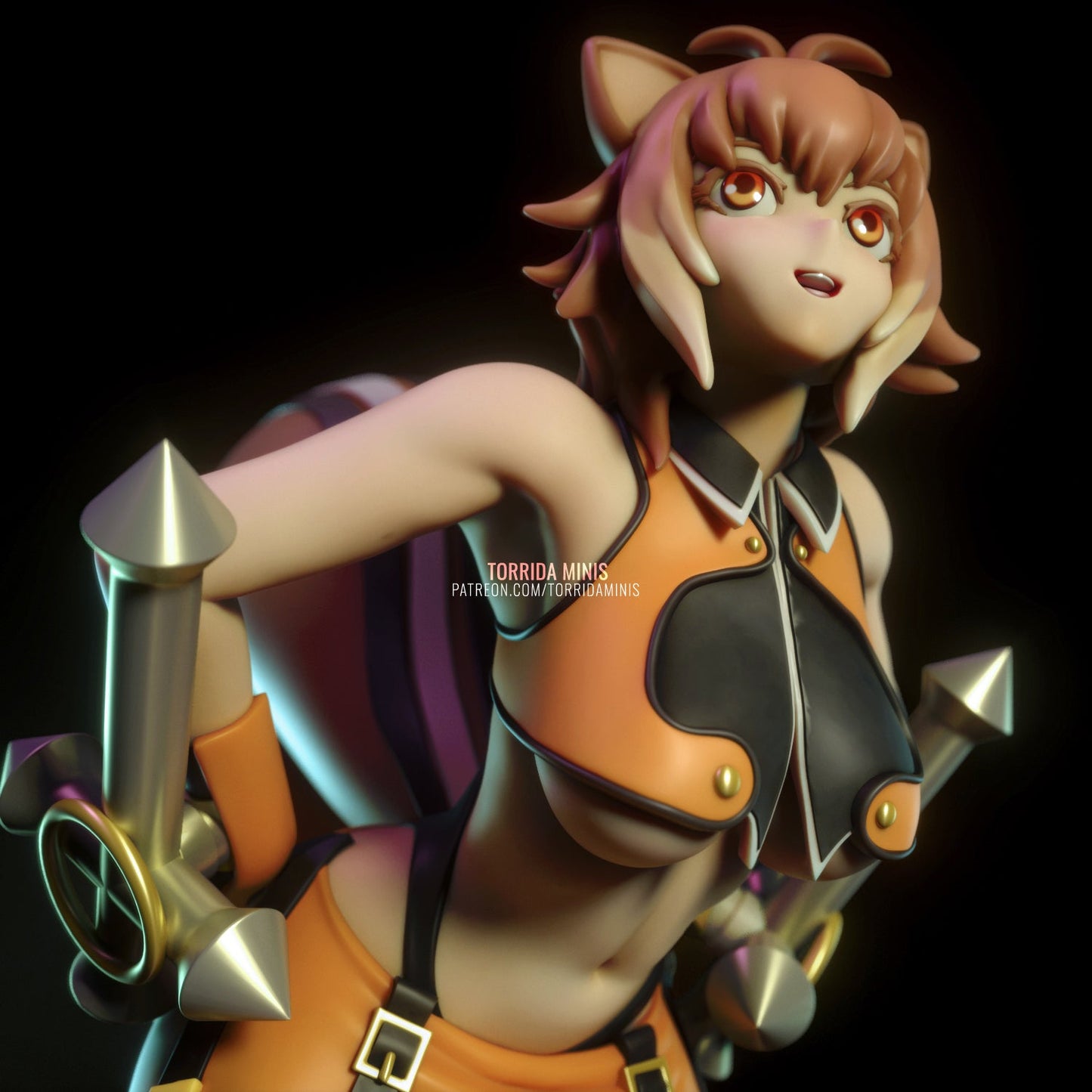 Makoto Nanaya - Torrida Minis - Dark Forge Arts