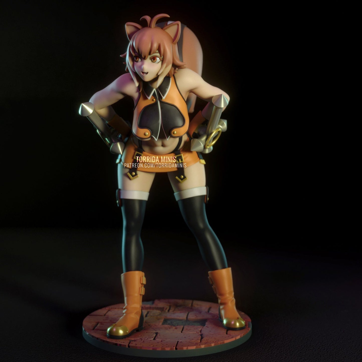Makoto Nanaya - Torrida Minis - Dark Forge Arts
