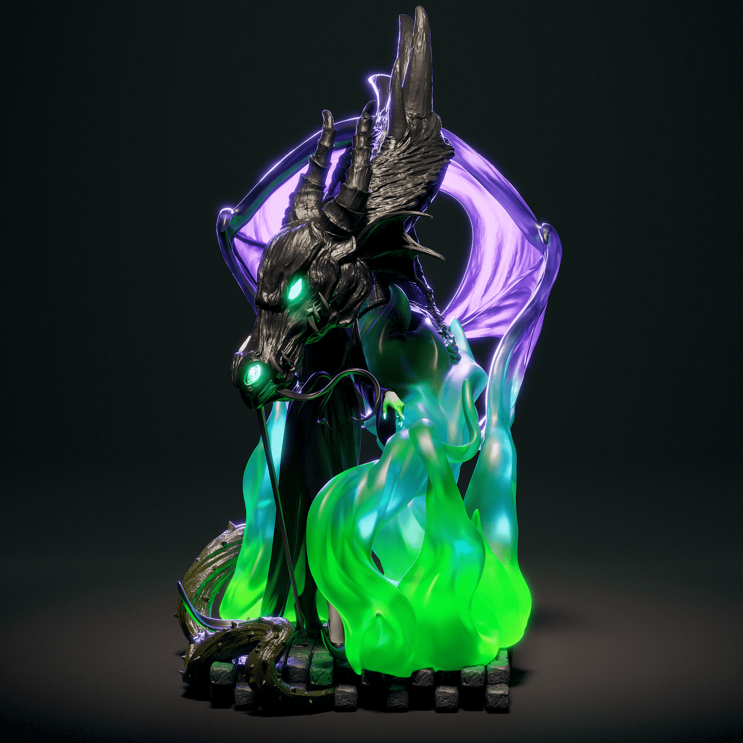 Maleficent - CA 3D Studios - Dark Forge Arts
