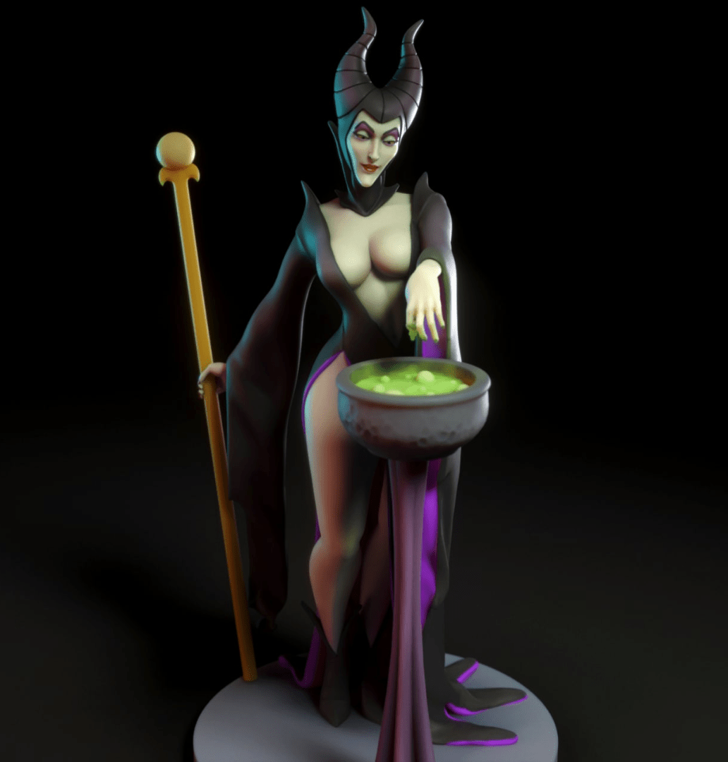 Maleficent - Torrida Minis - Dark Forge Arts