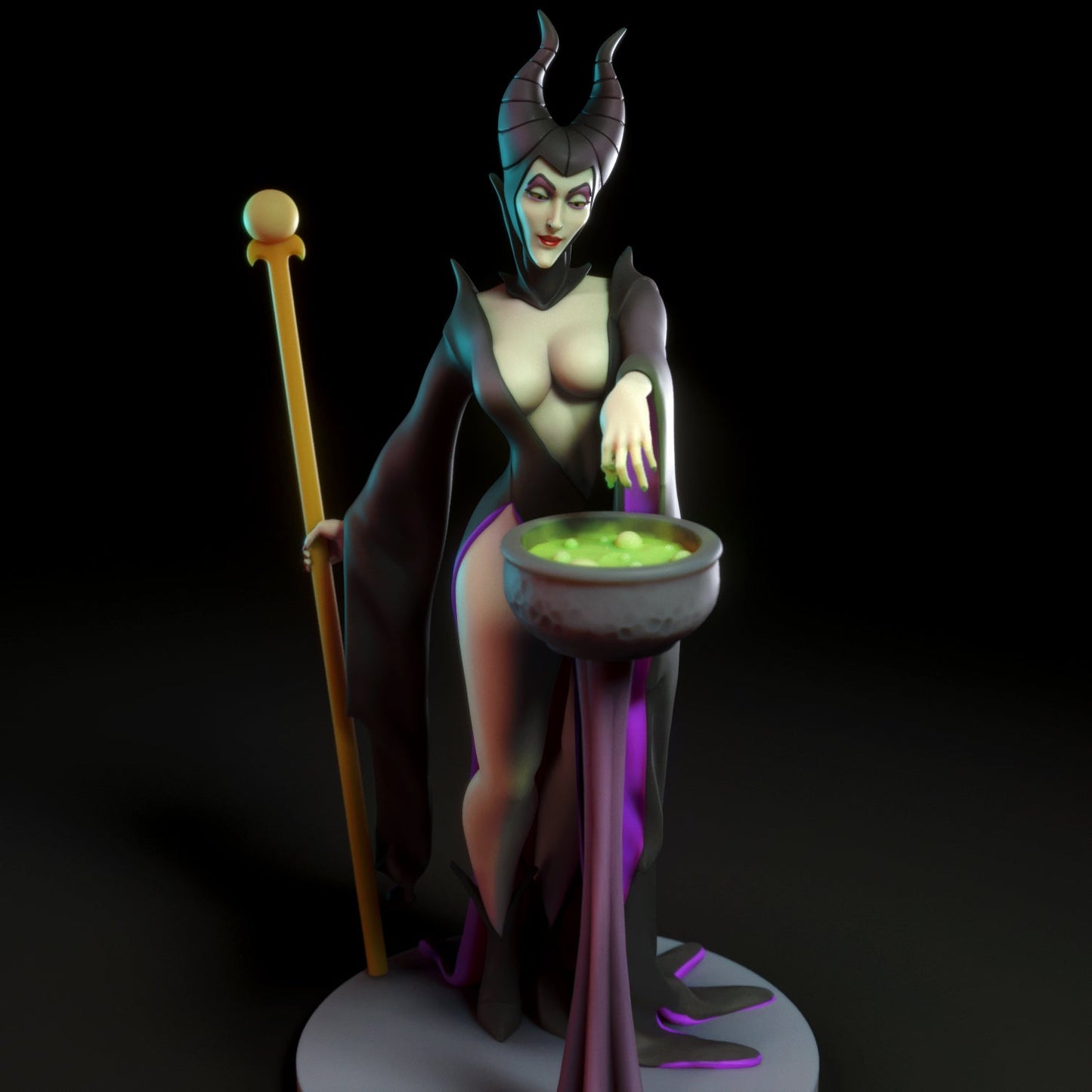 Maleficent - Torrida Minis - Dark Forge Arts
