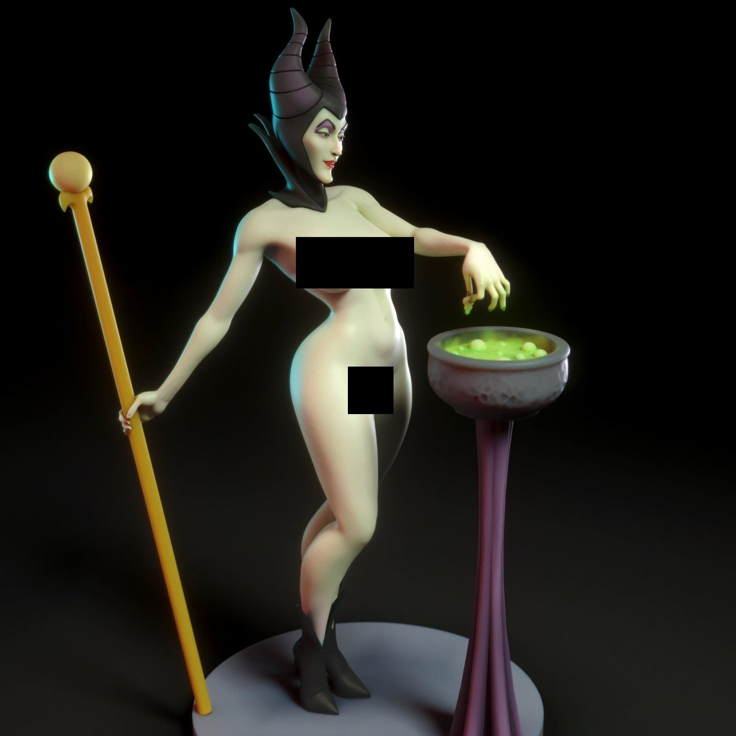 Maleficent - Torrida Minis - Dark Forge Arts