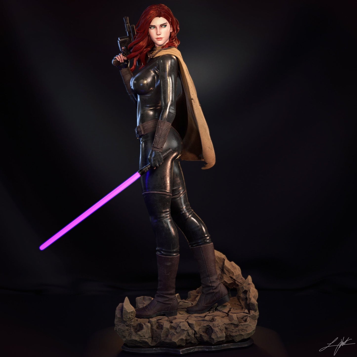 Mara Jade - Abe3D - Dark Forge Arts