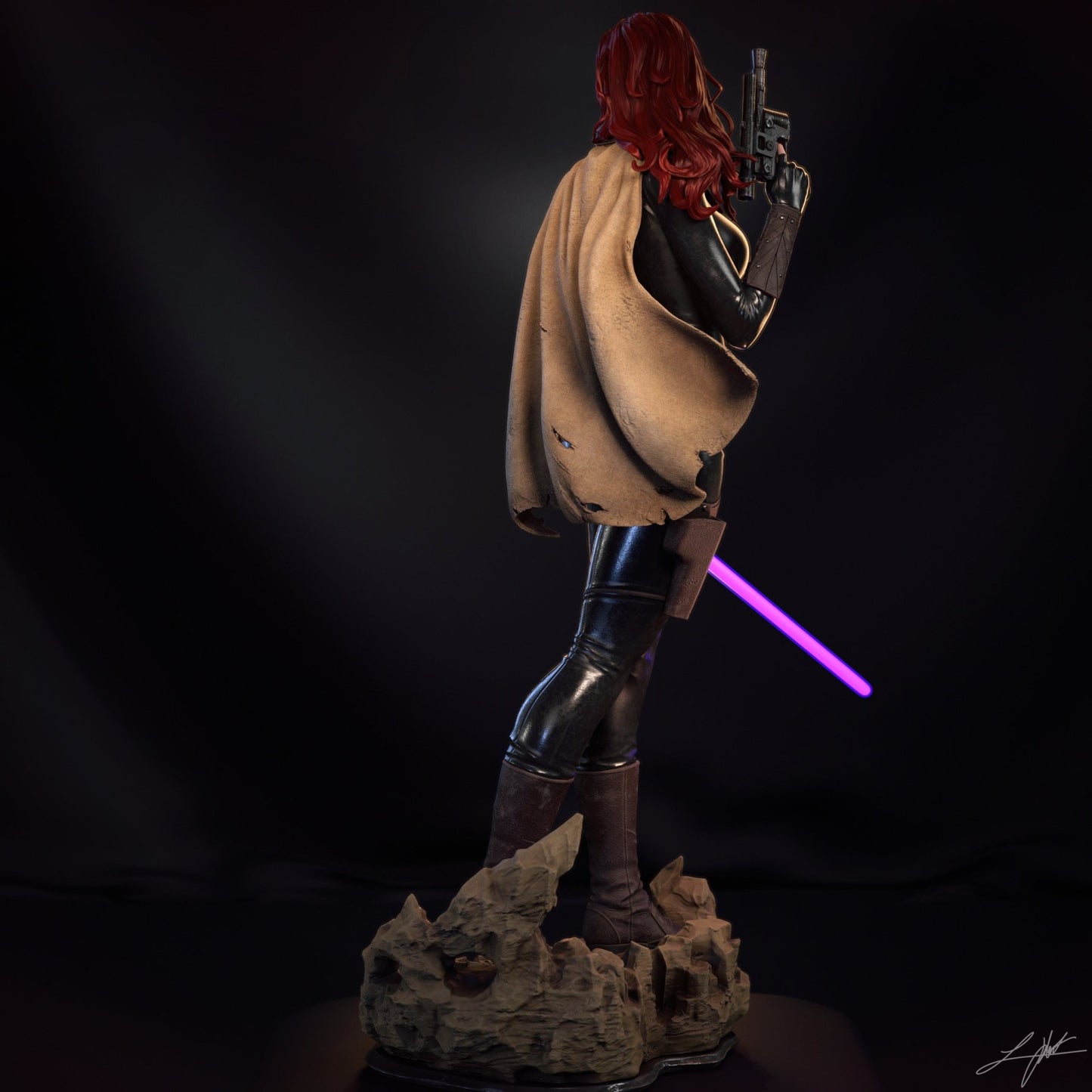 Mara Jade - Abe3D - Dark Forge Arts