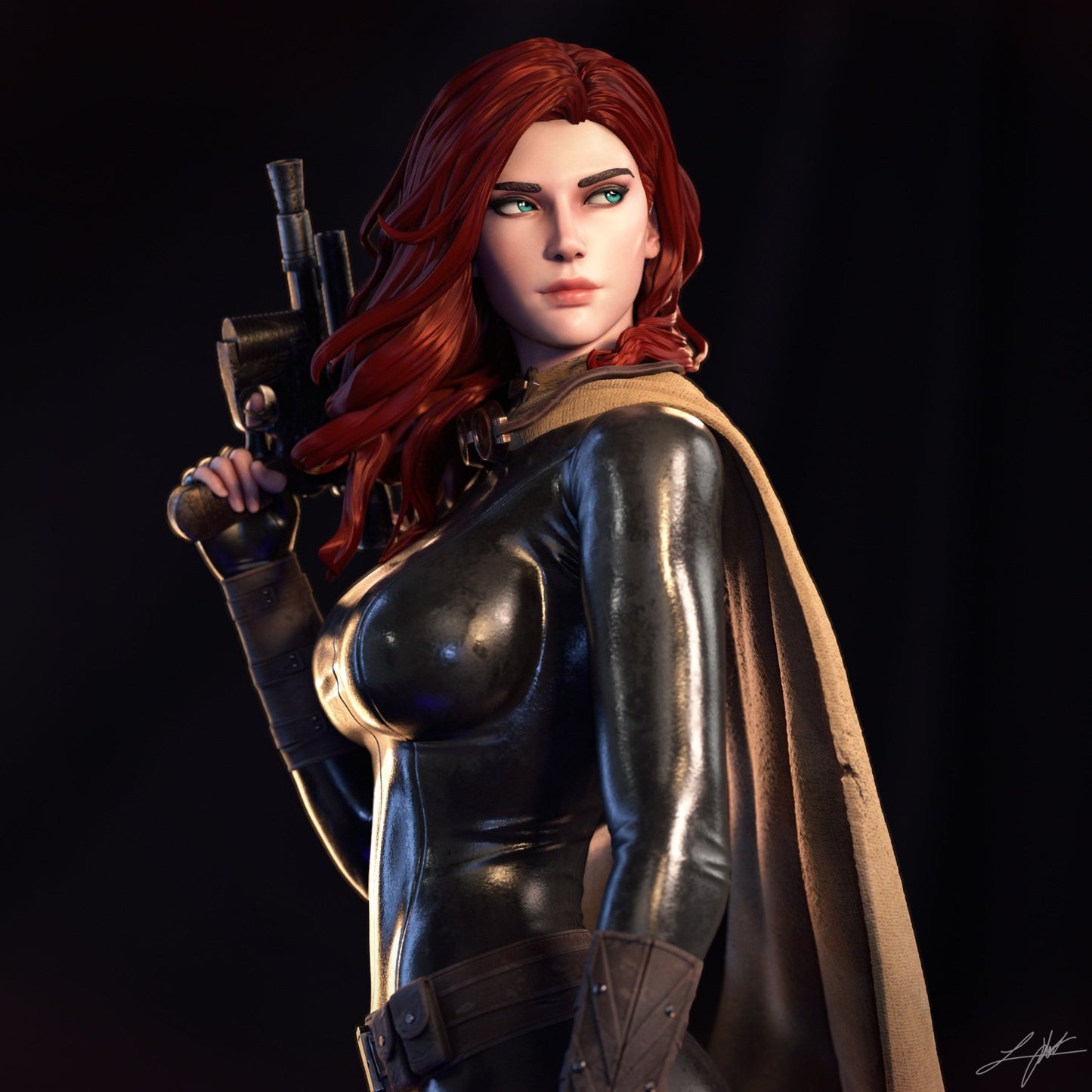 Mara Jade - Abe3D - Dark Forge Arts