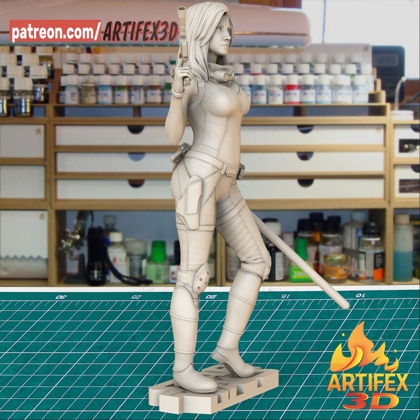 Mara Jade - Artifex3D - Dark Forge Arts