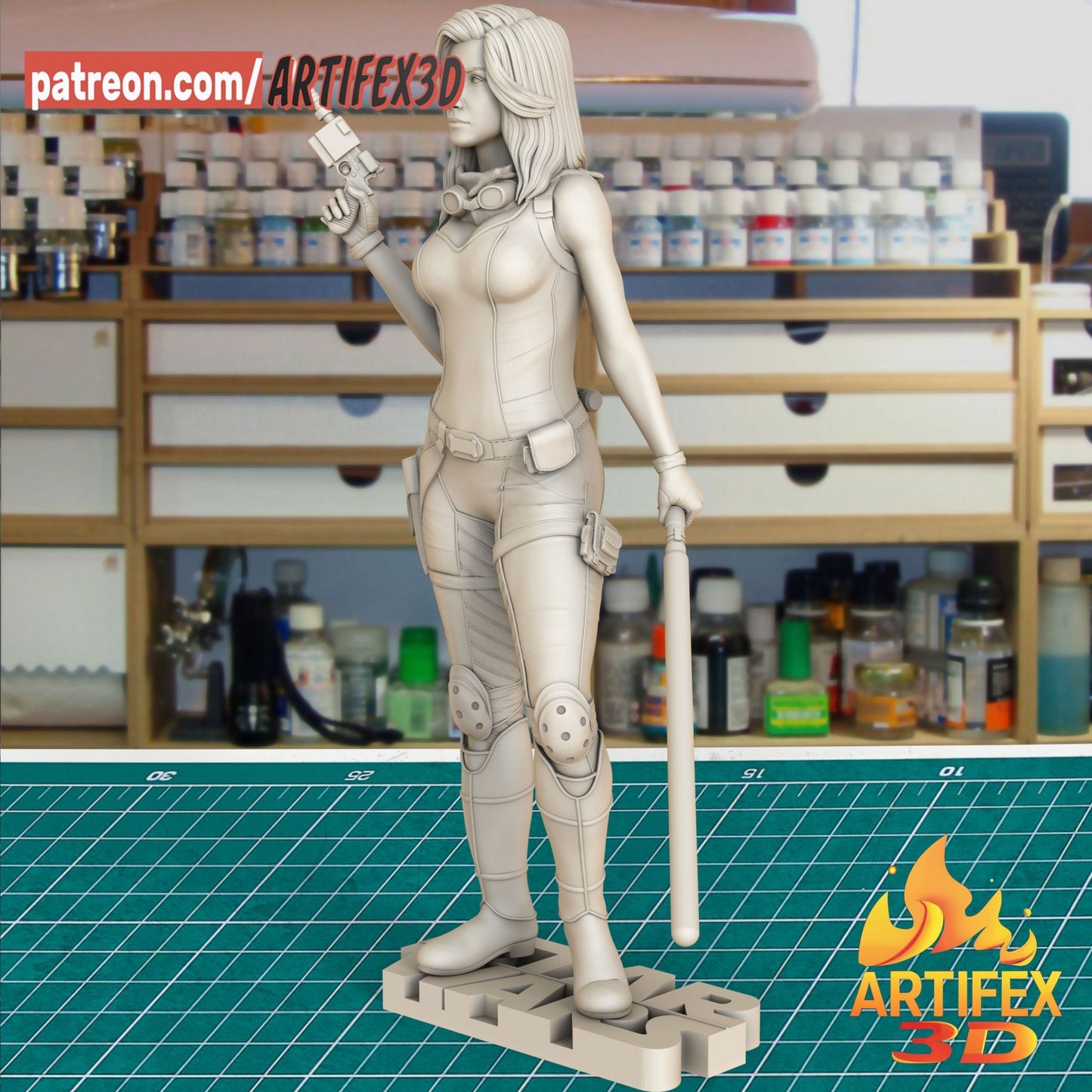Mara Jade - Artifex3D - Dark Forge Arts