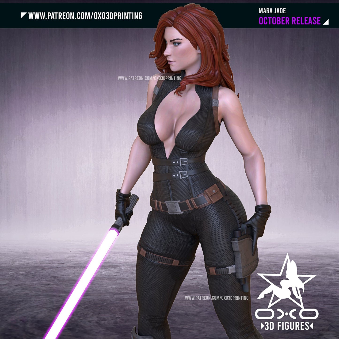 Mara Jade - OXO3D - Dark Forge Arts