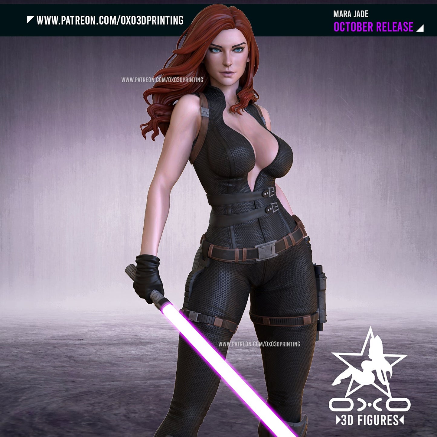 Mara Jade - OXO3D - Dark Forge Arts
