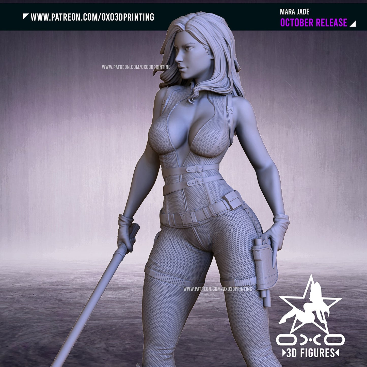 Mara Jade - OXO3D - Dark Forge Arts