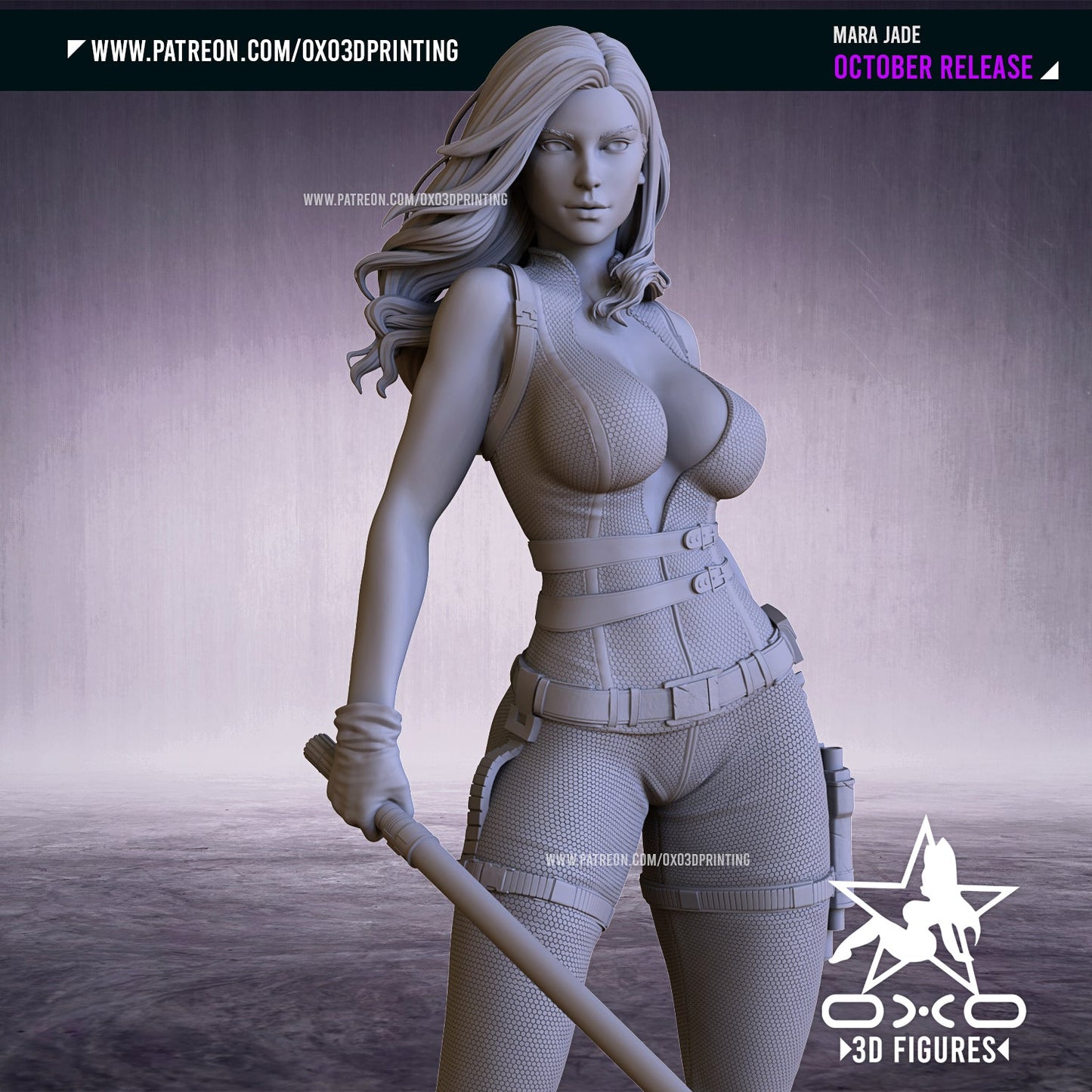 Mara Jade - OXO3D - Dark Forge Arts