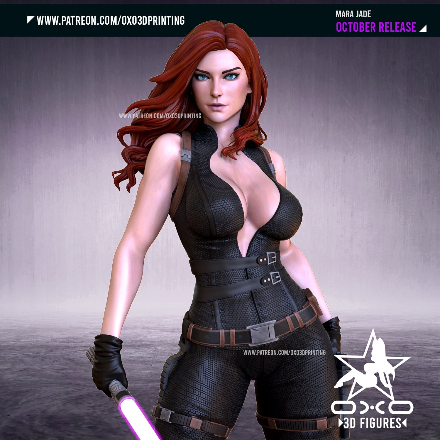 Mara Jade - OXO3D - Dark Forge Arts