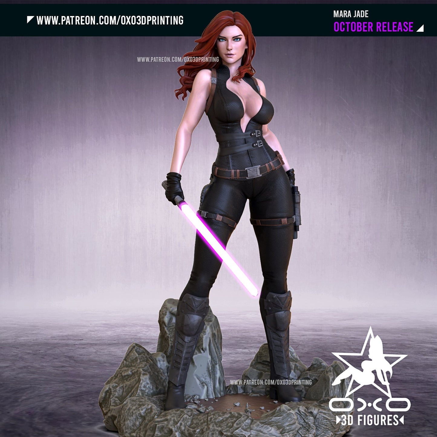 Mara Jade - OXO3D - Dark Forge Arts