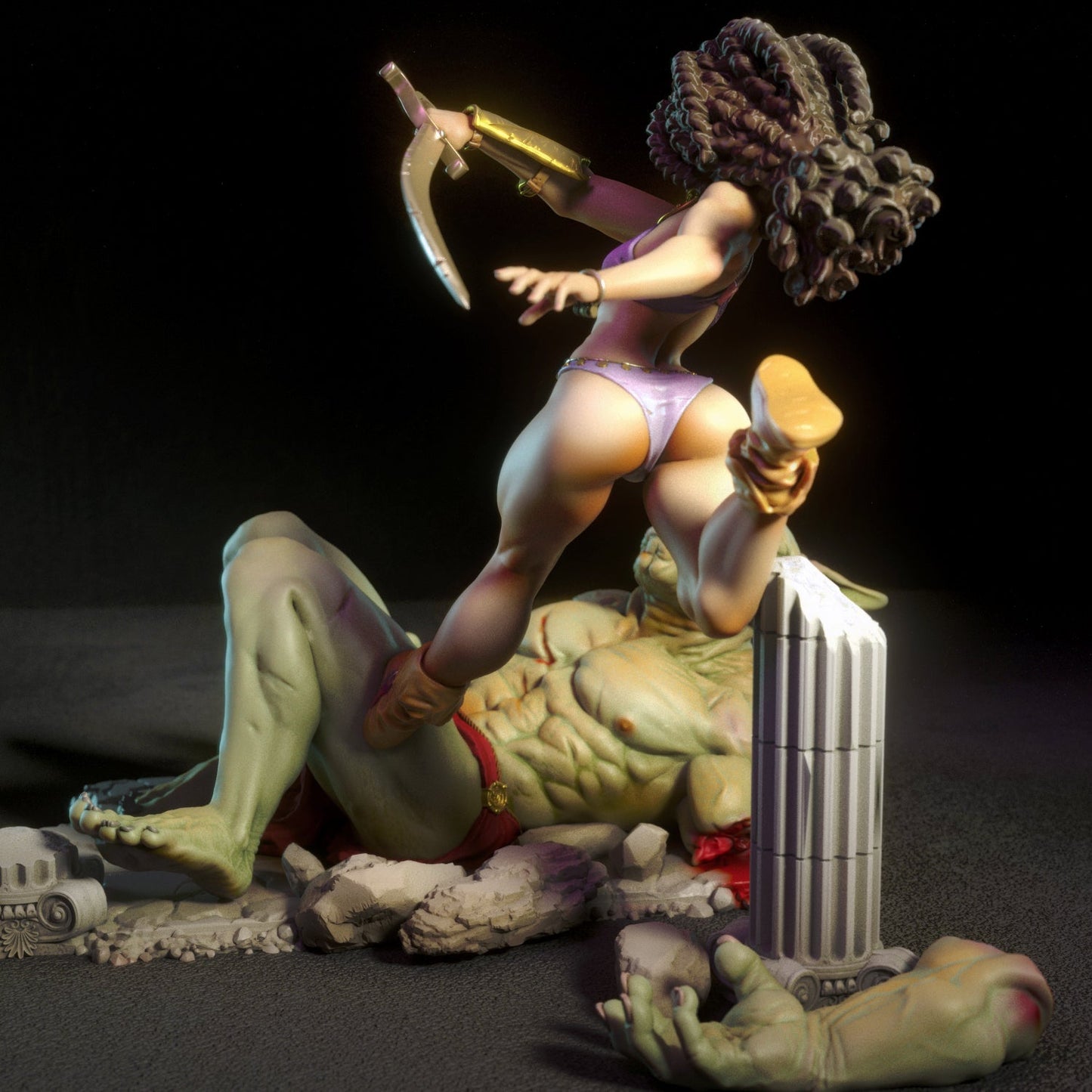 Marcella - Torrida Minis - Dark Forge Arts