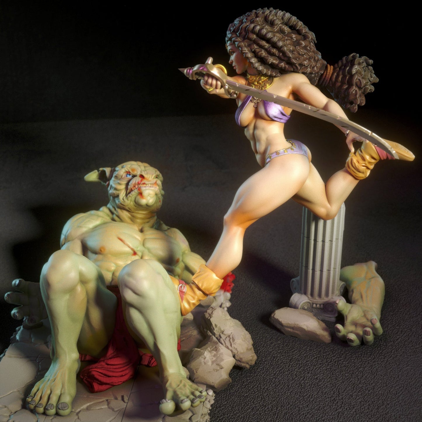 Marcella - Torrida Minis - Dark Forge Arts
