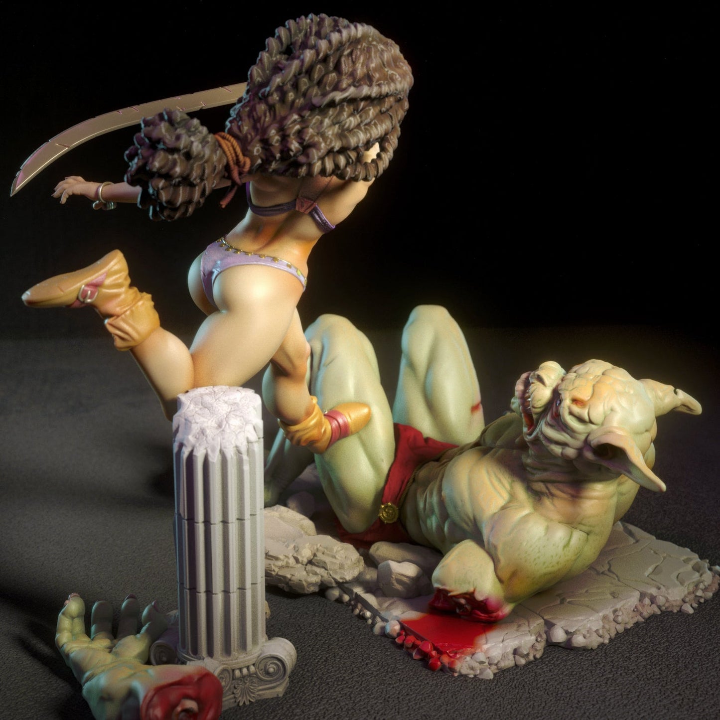 Marcella - Torrida Minis - Dark Forge Arts