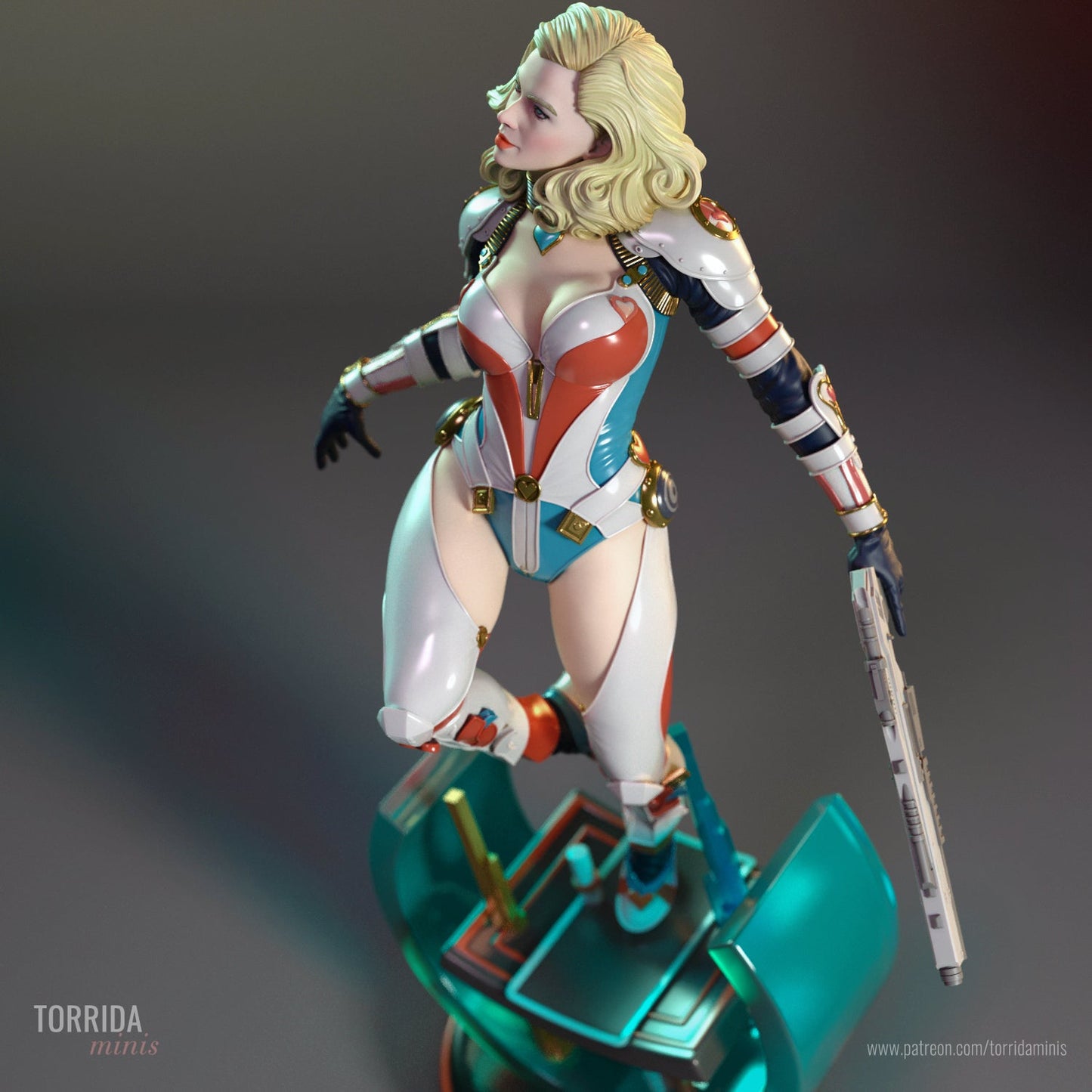 Margot - Torrida Minis - Dark Forge Arts