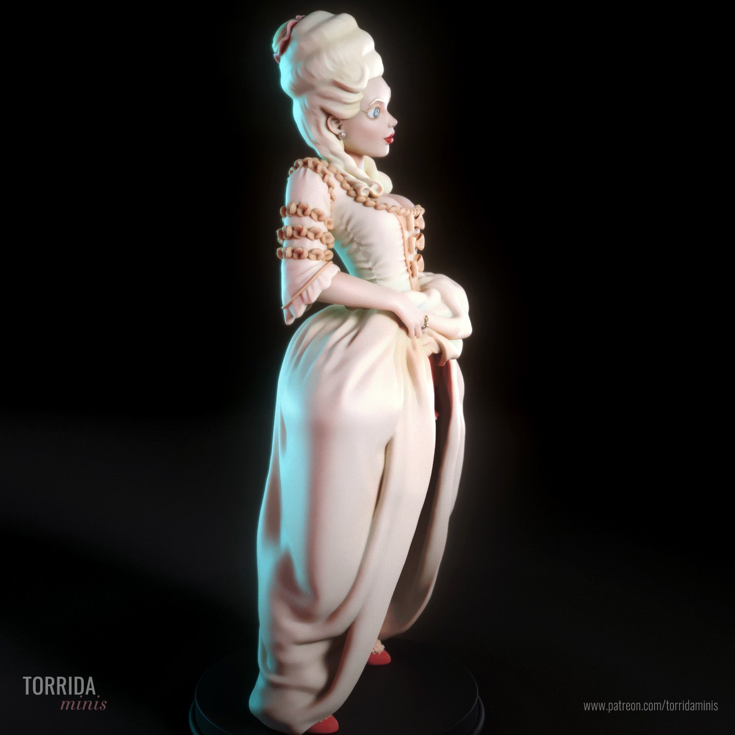 Marie Antoinette - Torrida Minis - Dark Forge Arts