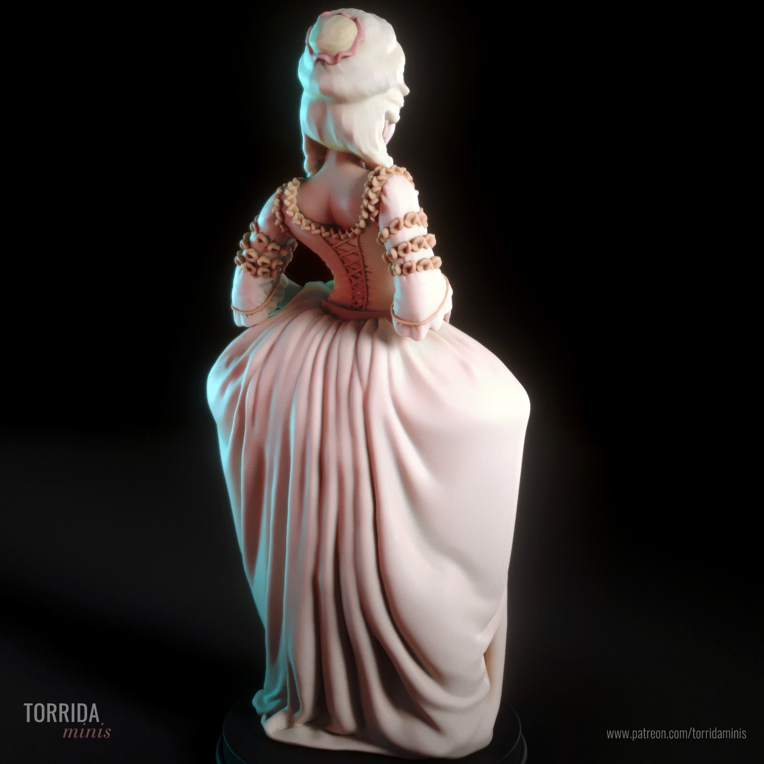 Marie Antoinette - Torrida Minis - Dark Forge Arts