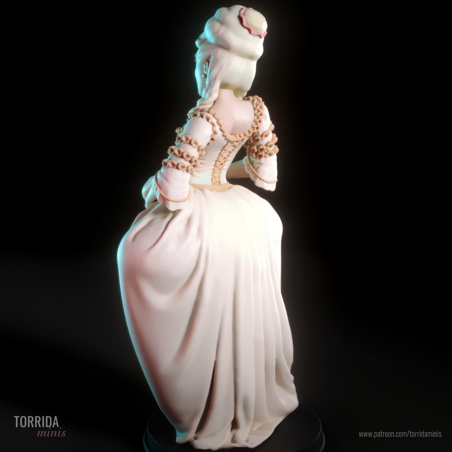 Marie Antoinette - Torrida Minis - Dark Forge Arts