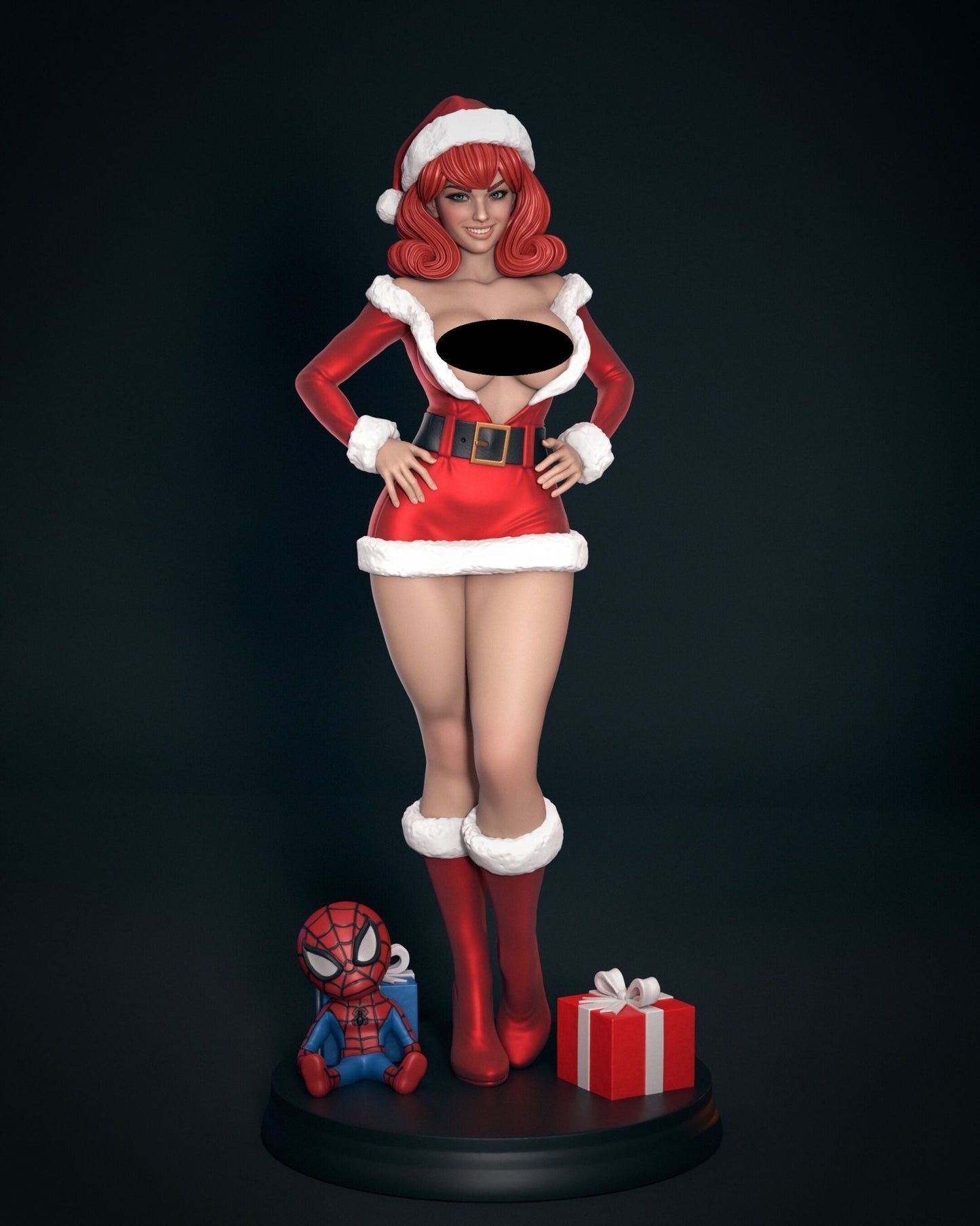 Marry Jane Mrs Claus - Abe3D - Dark Forge Arts