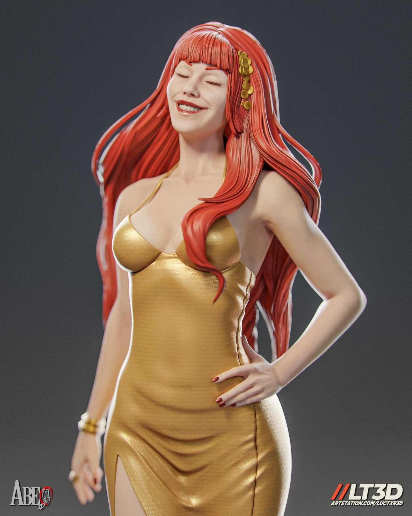 Mary Jane Helffire - Abe3D - Dark Forge Arts