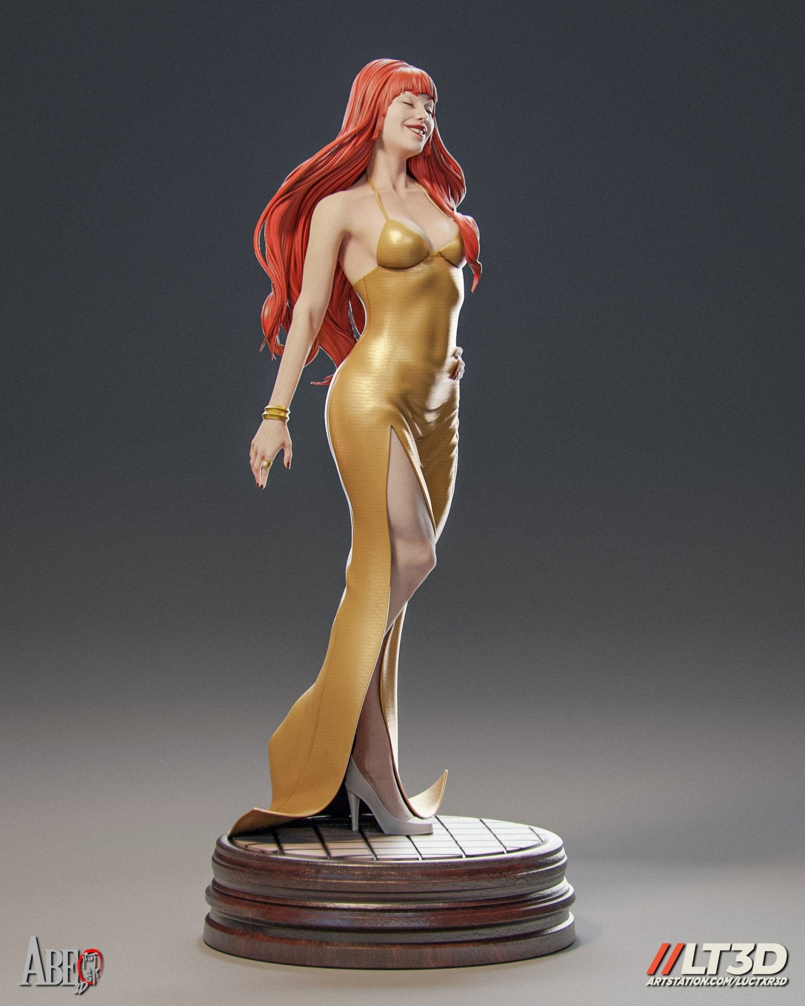 Mary Jane Helffire - Abe3D - Dark Forge Arts