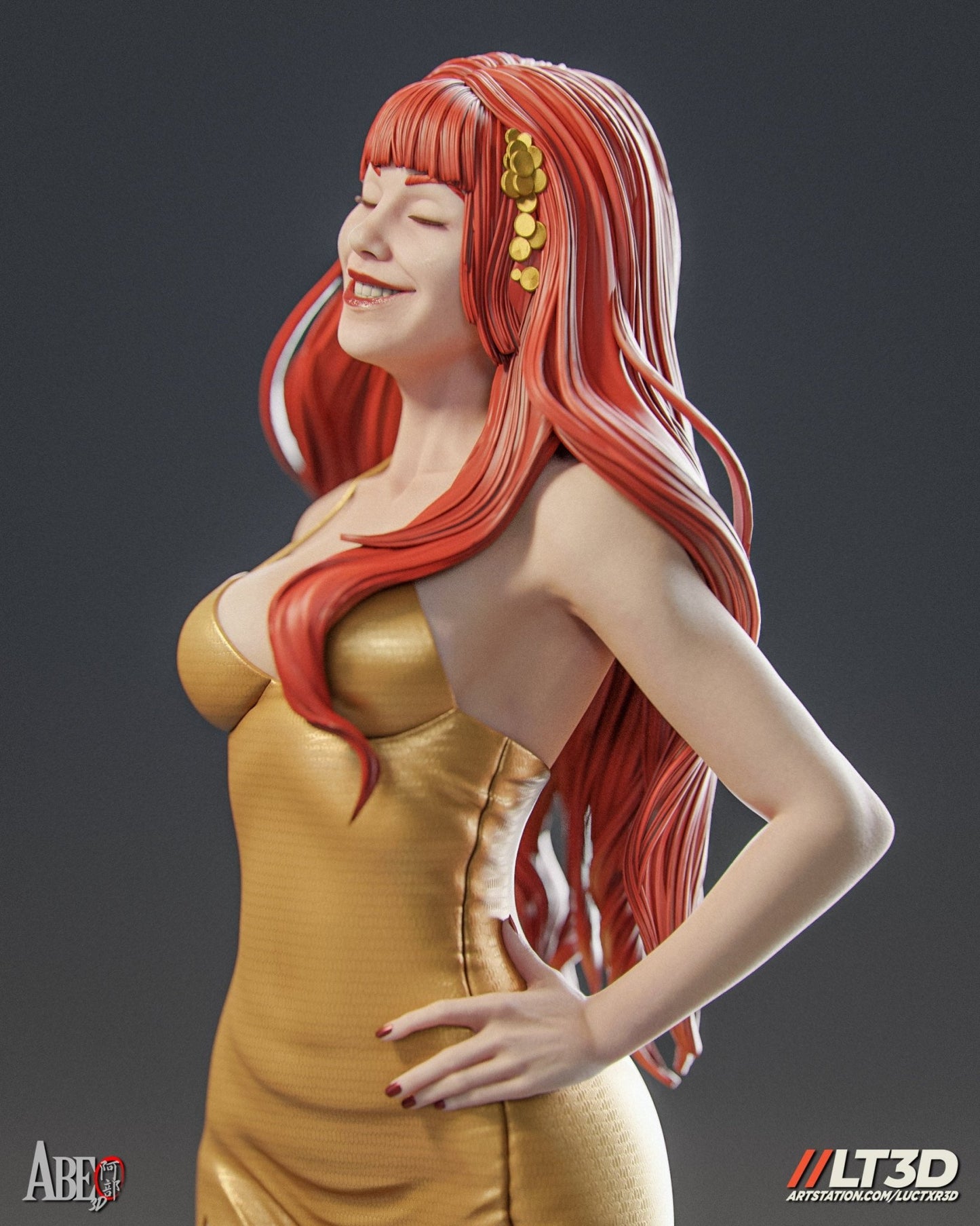 Mary Jane Helffire - Abe3D - Dark Forge Arts