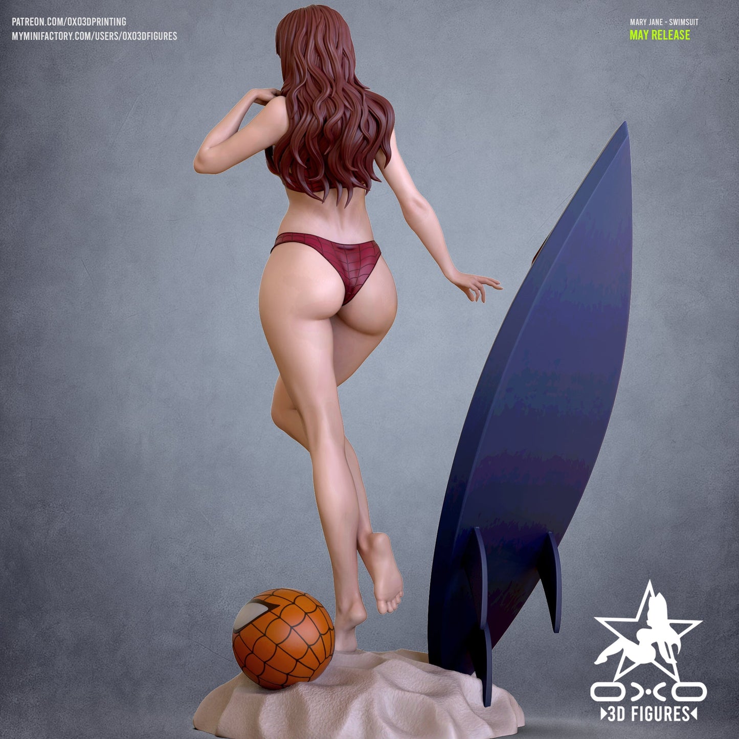 Mary Jane Swimsuit - OXO3D - Dark Forge Arts