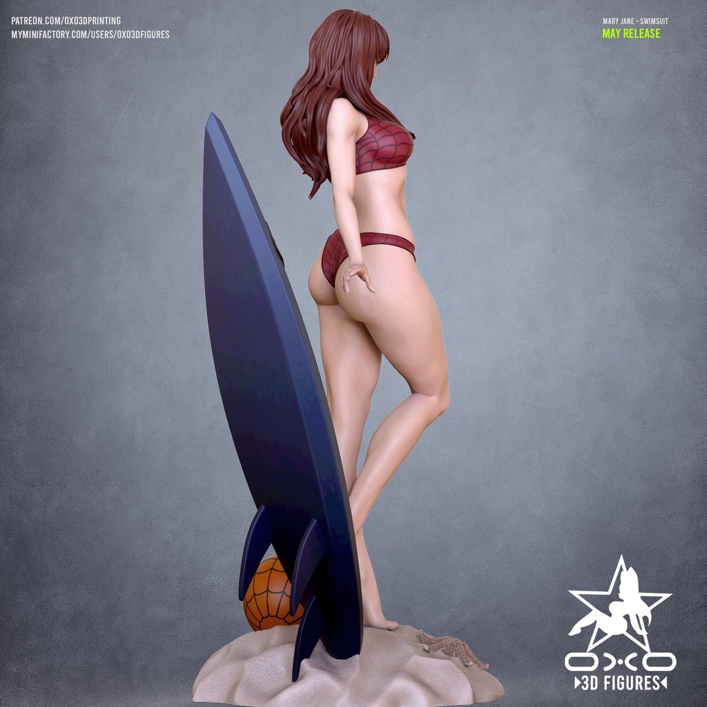 Mary Jane Swimsuit - OXO3D - Dark Forge Arts
