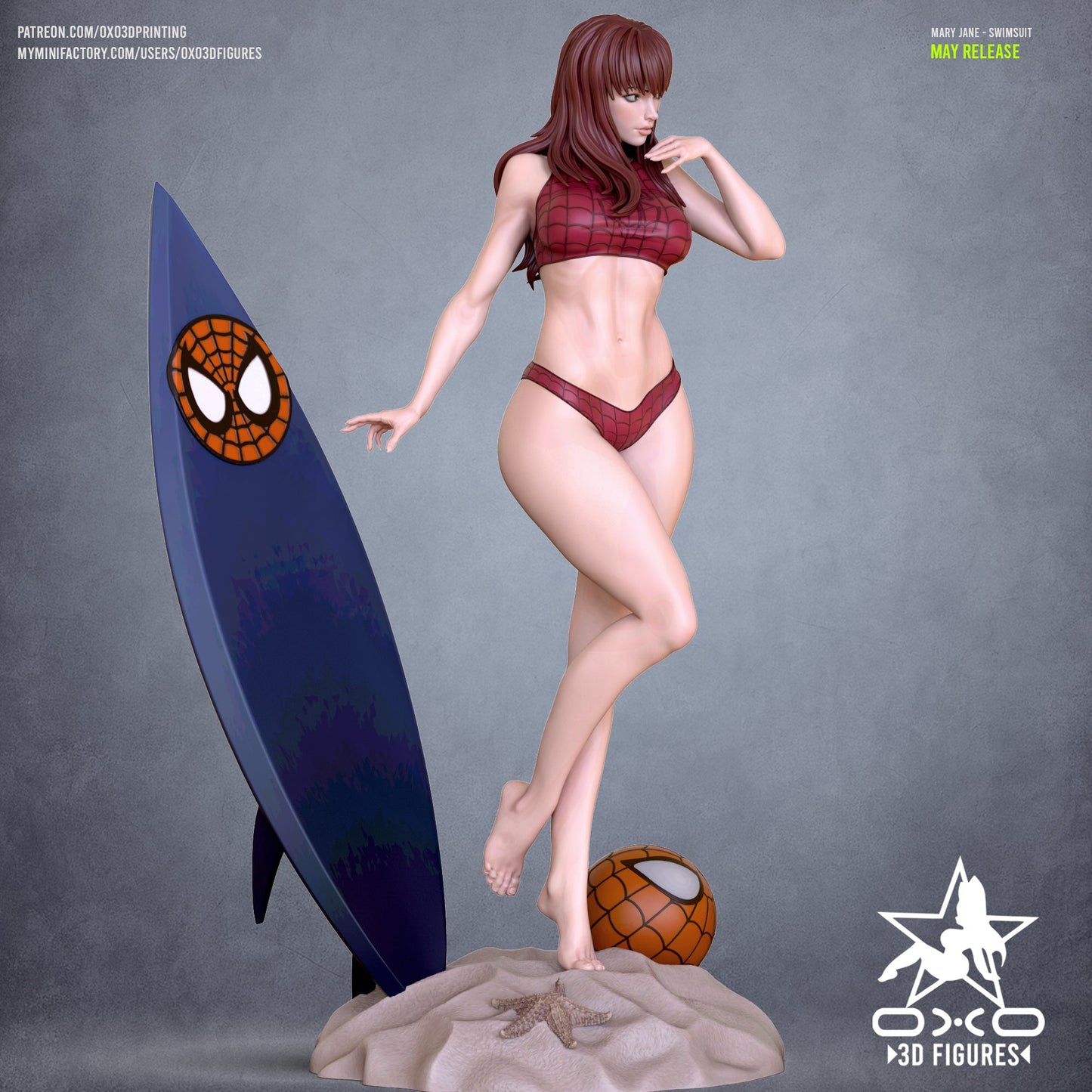 Mary Jane Swimsuit - OXO3D - Dark Forge Arts