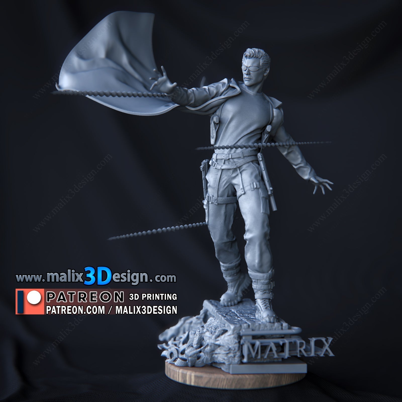 Matrix - Sanix3D - Dark Forge Arts