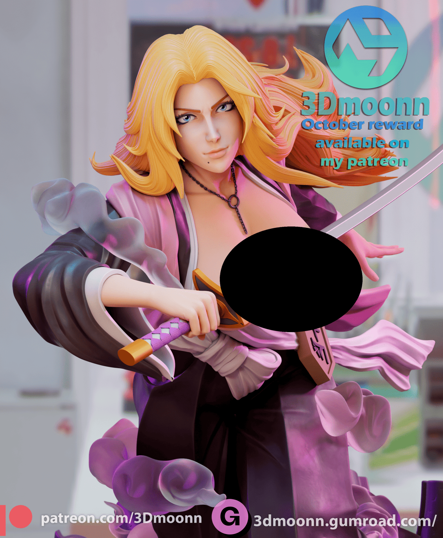 Matsumoto - 3DMoonn - Dark Forge Arts
