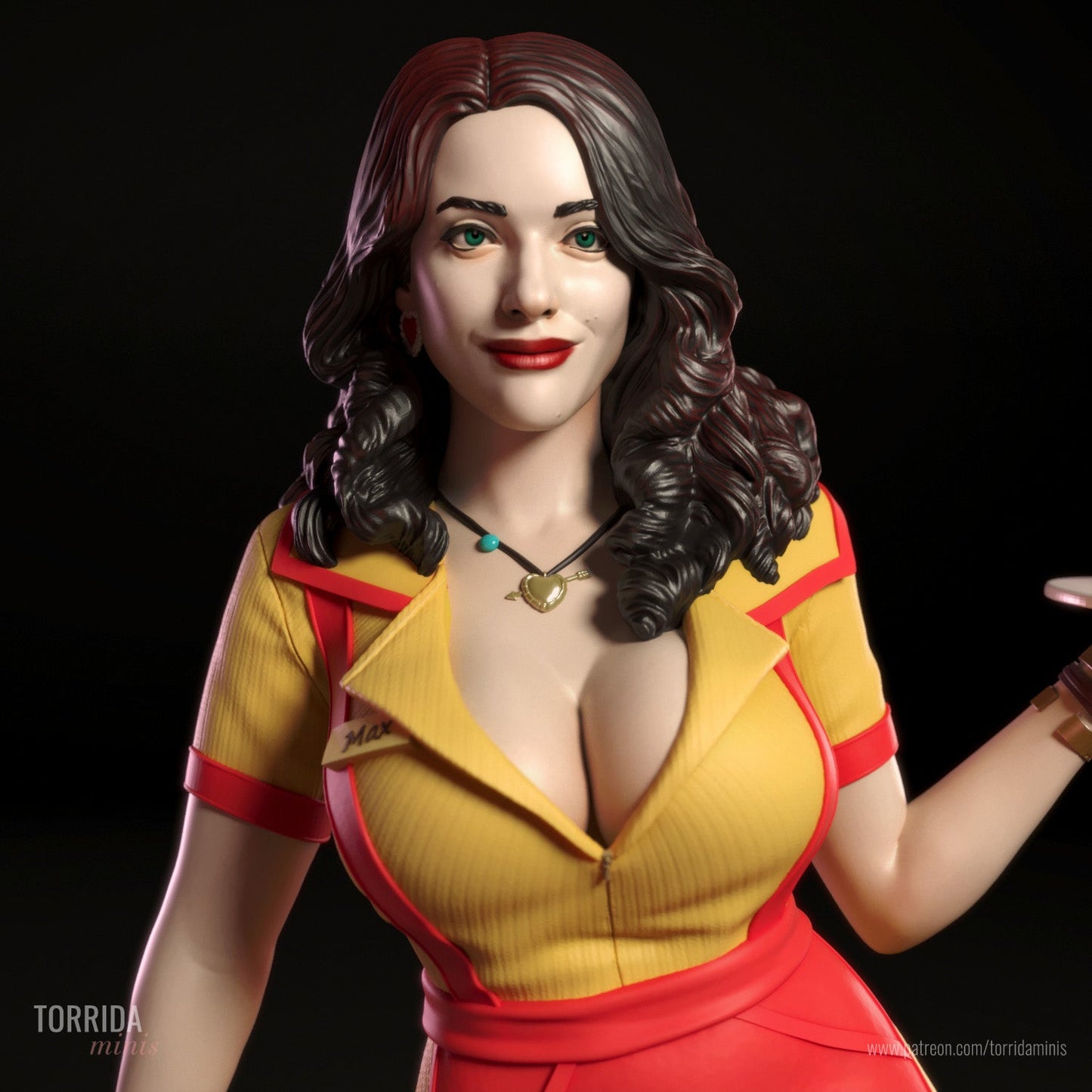 Max Black - Torrida Minis - Dark Forge Arts