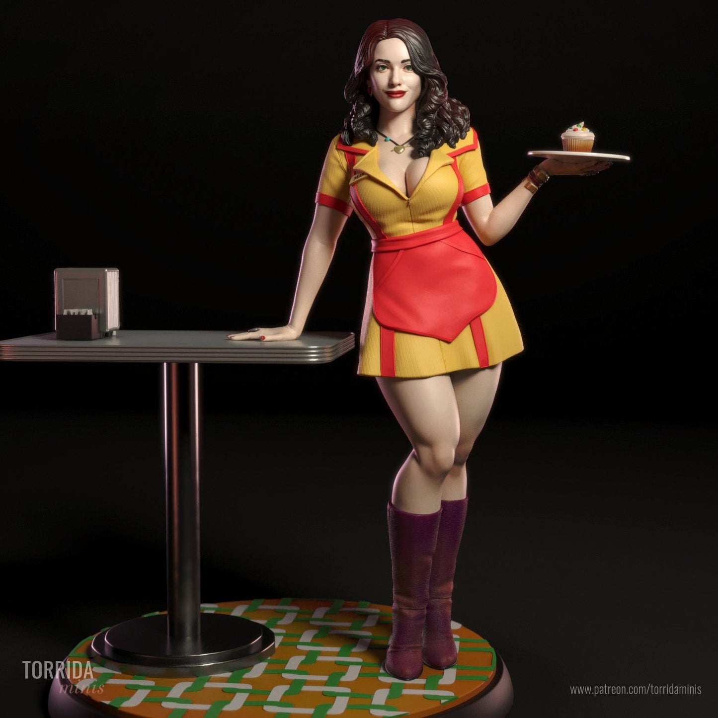 Max Black - Torrida Minis - Dark Forge Arts