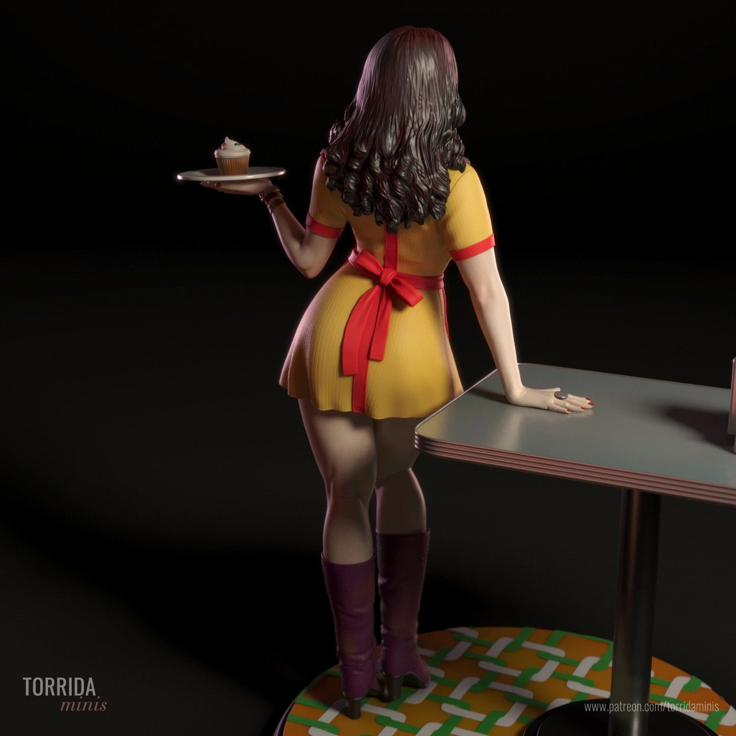 Max Black - Torrida Minis - Dark Forge Arts