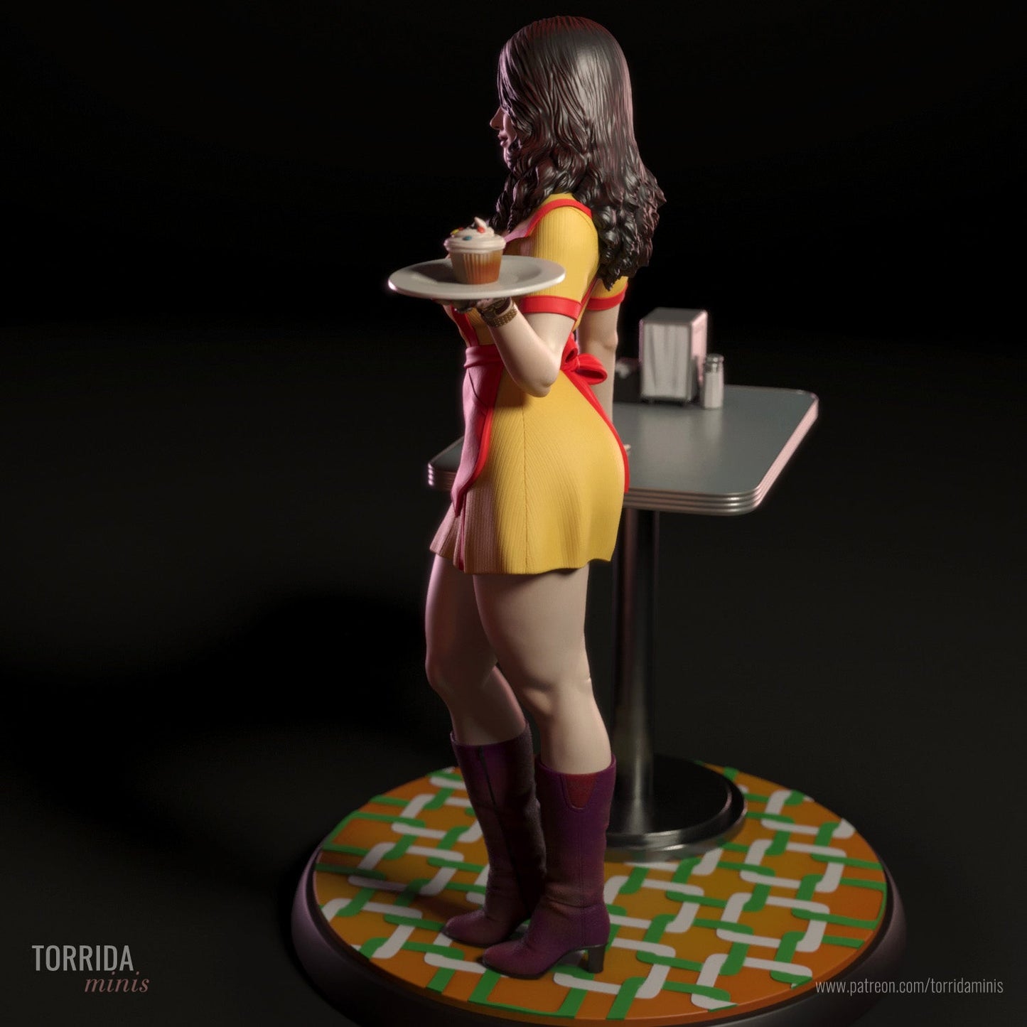 Max Black - Torrida Minis - Dark Forge Arts