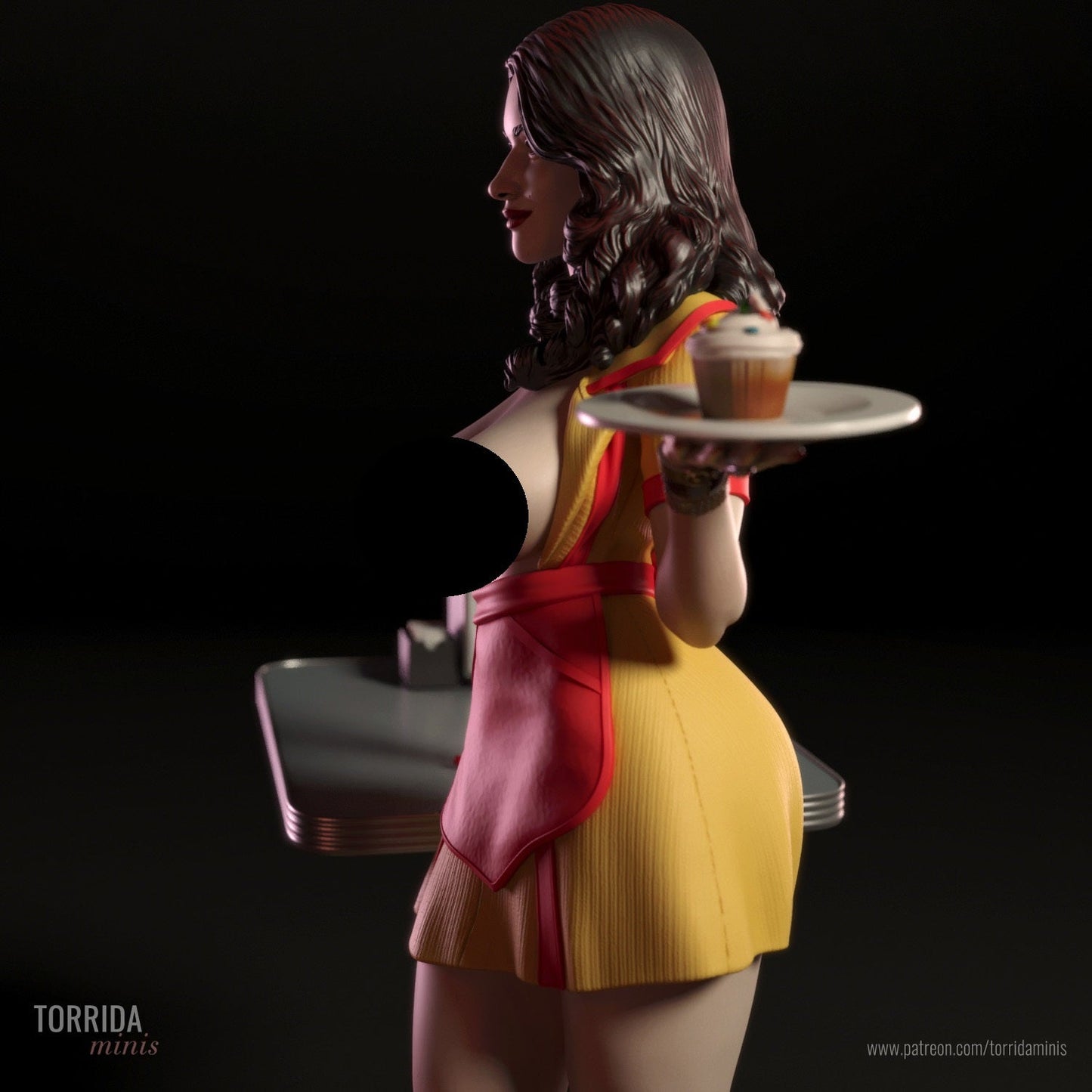 Max Black - Torrida Minis - Dark Forge Arts