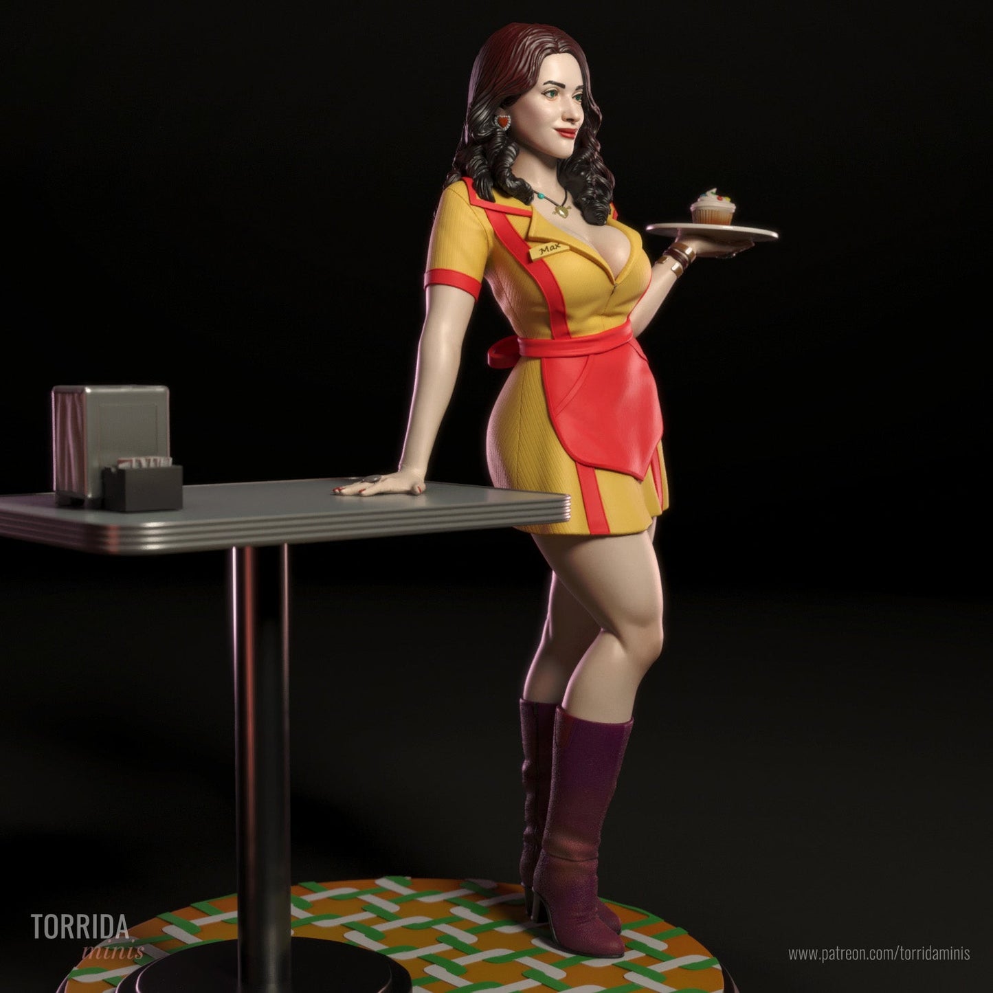 Max Black - Torrida Minis - Dark Forge Arts