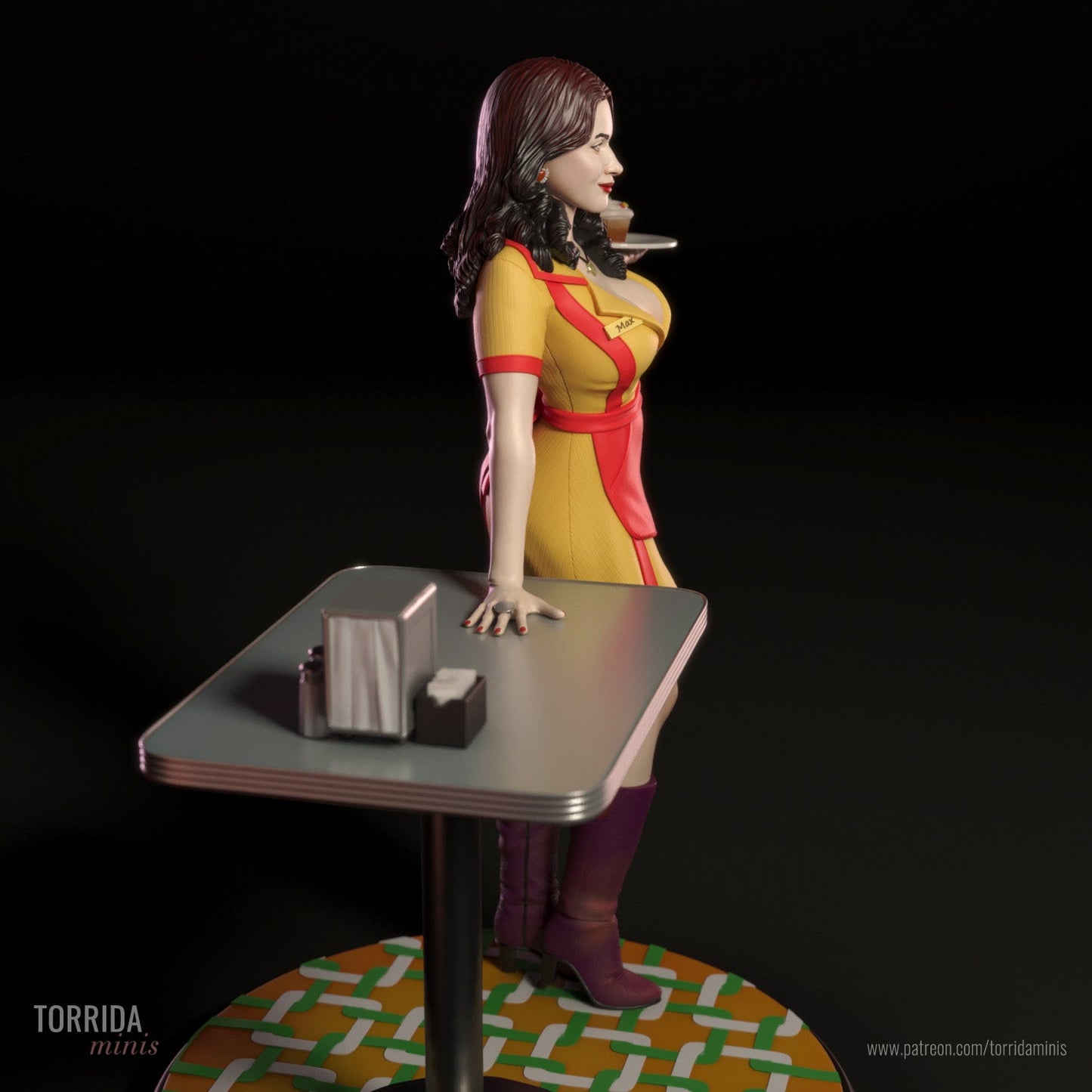 Max Black - Torrida Minis - Dark Forge Arts