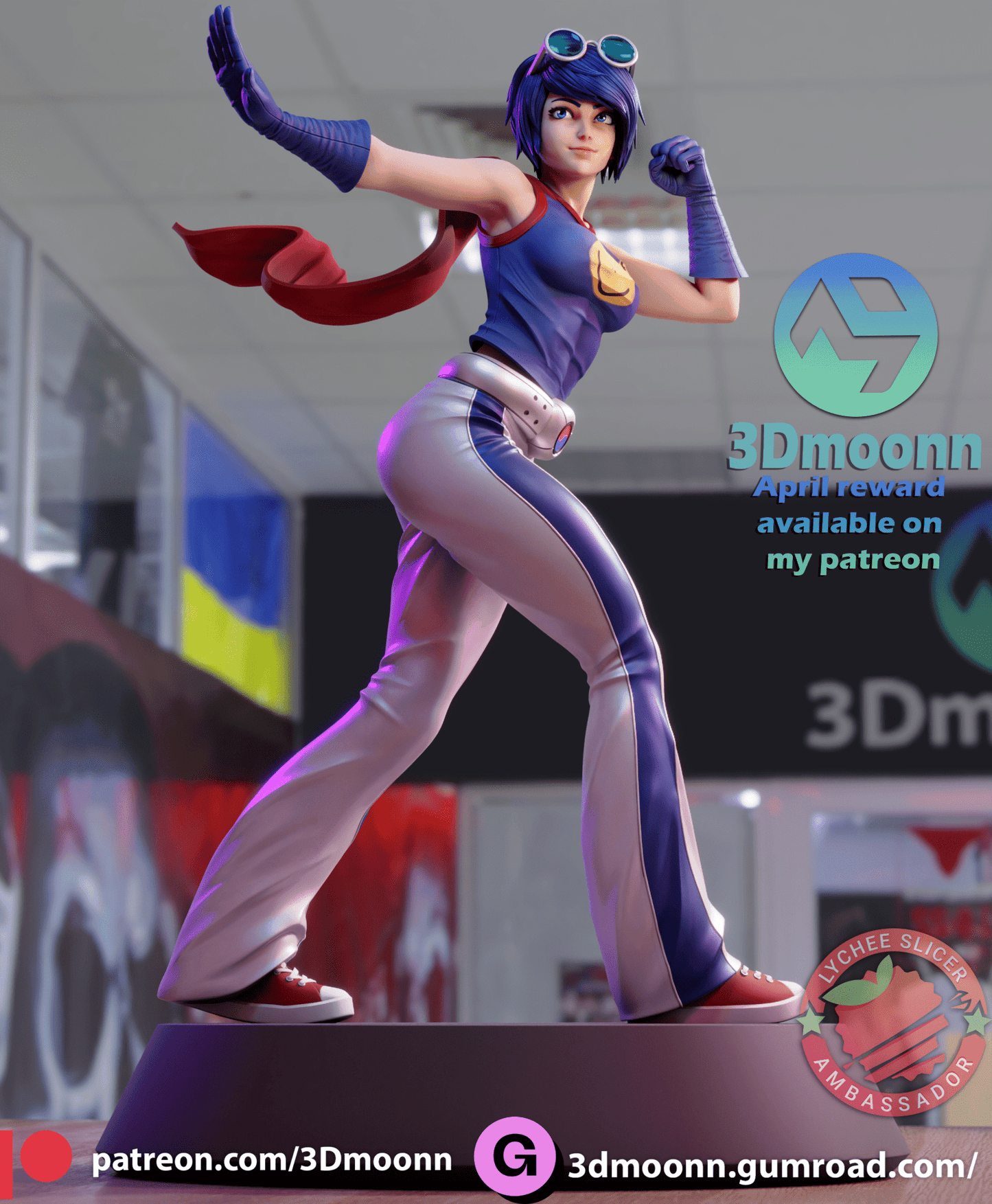 May Lee - 3DMoonn - Dark Forge Arts